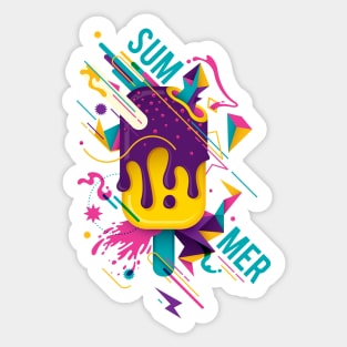 Funky Summer 2018 Sticker